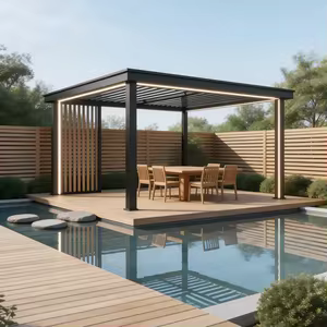 Custom Pergola Fabrication