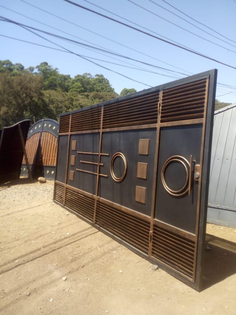 decorative steel compound gate Nairobi